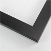 1-1/2 " Matte Black Flat