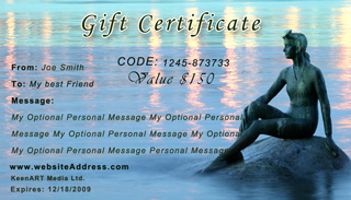 Edmonton Fine ART Gift Certificates & Gift Cards